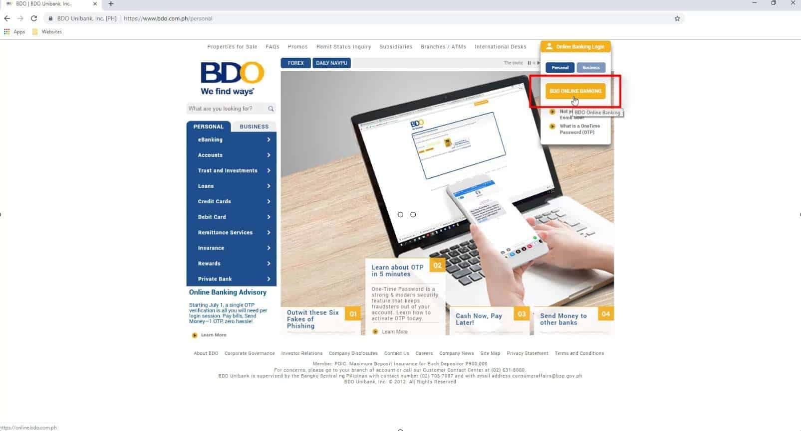 Bdo Transfer Money How To Bdo Send Money To Any Bdo Account - 